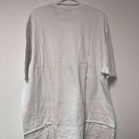 Denver Hayes 100% Cotton T-Shirt - White Heather - New with Tags! - Picture 2 of 2